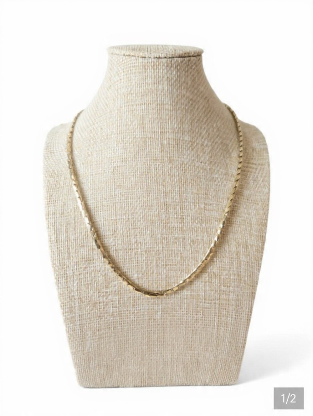 Gold Women's Wheat Chain Necklace - Unbranded